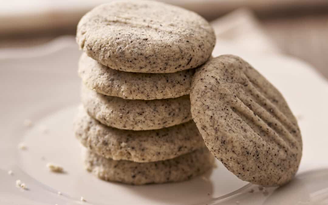 Earl Grey Shortbread Cookies
