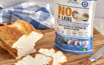 No Yolking™ Egg White Protein Bread