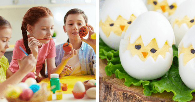 kids having Easter fun 